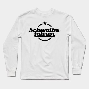 Simson Schwalbe Driver / Schwalbefahrer (black) Long Sleeve T-Shirt